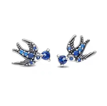 925 sterling silver sparkling herbarium cluster heart halo stud earrings for women, HSF Marketplace