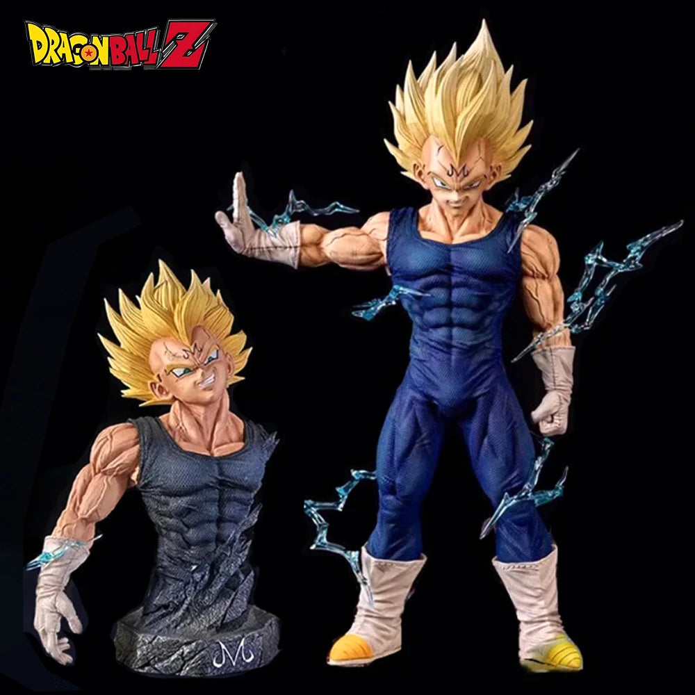 27cm Majin Vegeta Dragon Ball PVC action figure statue desktop collectible ornament mislabeled as plush figure