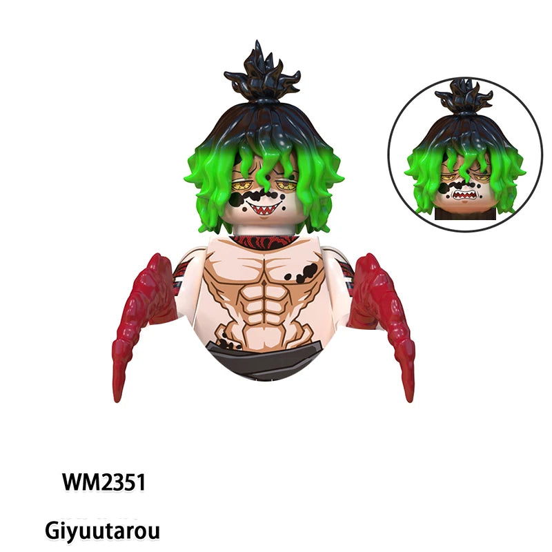 Demon Slayer action figures building bricks blind box collectibles by HSF Marketplace