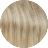 7-piece clip-in human hair extensions, natural straight Remy hair wefts, 12–26 inch length, HSF brand