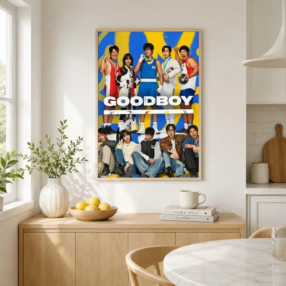 Korean Drama Good Boy poster for modern wall decor, K-culture merch by HSF Marketplace