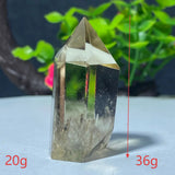 Natural Citrine Quartz Healing Pyramid Beautiful Home Decor Gift Mineral Stone Yellow Crystal Rod For Therapeutic Healing