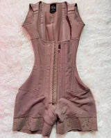 HSF Marketplace high compression open-chest sleeveless jumpsuit body shapewear with waist trainer and hip lifting design