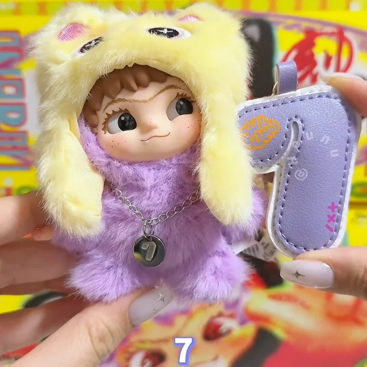 Wakuku On A Roll V3 blind box vinyl plush pendant doll collectible figure mystery box