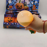 Pumpkin head squishy toy by HSF Marketplace for stress relief and sensory play