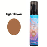 2025 New Melt Lace Tint Melting Hair Mousse and Spray for Medium Brown Wigs, Foam for Lace Frontal Wigs