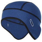 Women's winter fleece beanie hat with ear cover, windproof thermal design for skiing and snowboarding by HSF Marketplace