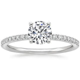 S925 Silver Plated Engagement Ring For Women | Wedding Ring For Women | Oval Womens Fake Engagement Ring, Pink Cubic Zirconia