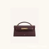 High-end JW PEI crocodile pattern handbag for women, stylish crossbody bag with sleek design and textured finish.