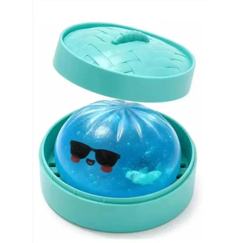 2026 New Model NeeDoh Fuzz Ball Wonder Waves Sensory Squeeze Toy Textured Stress Relief Fidget Ball for Adults Toy