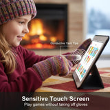 Kids' solid color fleece hat, scarf and gloves winter set by HSF Marketplace