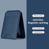 Magnetic leather wallet case for iPhone 16, 15, 14, and 13 Pro Max by HSF Marketplace
