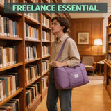 Foldable multi-purpose storage tote bag by HSF Marketplace, space-saving travel organizer for closet and trip use.