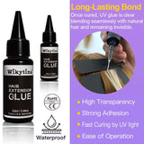 UV light hair extension tool set by HSF Marketplace for easy hair extension application