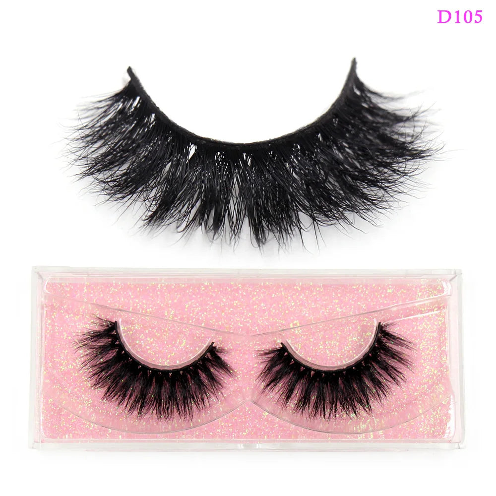 3D soft mink false eyelashes for daily wear, reusable eyelash extensions by HSF Marketplace