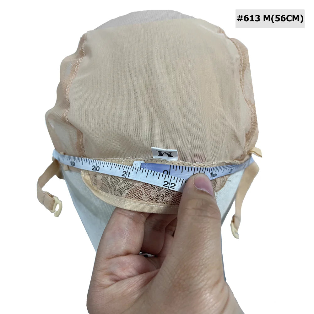 Lace Front Wig Cap For Making Wigs Adjustable Strap Net Weaving Cap to Make 1Pc Wig Include Custom Wig Cap Processing Service