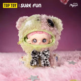 TOPTOY MayMei Greedy Bear Series plush doll blind box collectible figure ornament