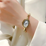 Famous Brand Gold Bracelet Watch Fashion Small Dial Stainless Steel Strap Ladies Girl Gift Wristwatches Relojes Para Mujer