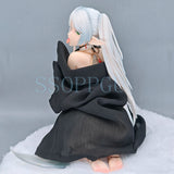 Frieren 1/6 sitting PVC anime figure from Sousou No Frieren, collectible Japanese model doll by Ribose