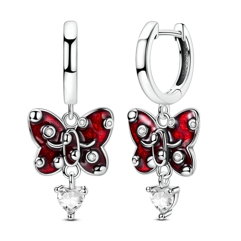 Hypoallergenic CZ zircon hoop earrings in 925 sterling silver, jewelry by HSF Marketplace