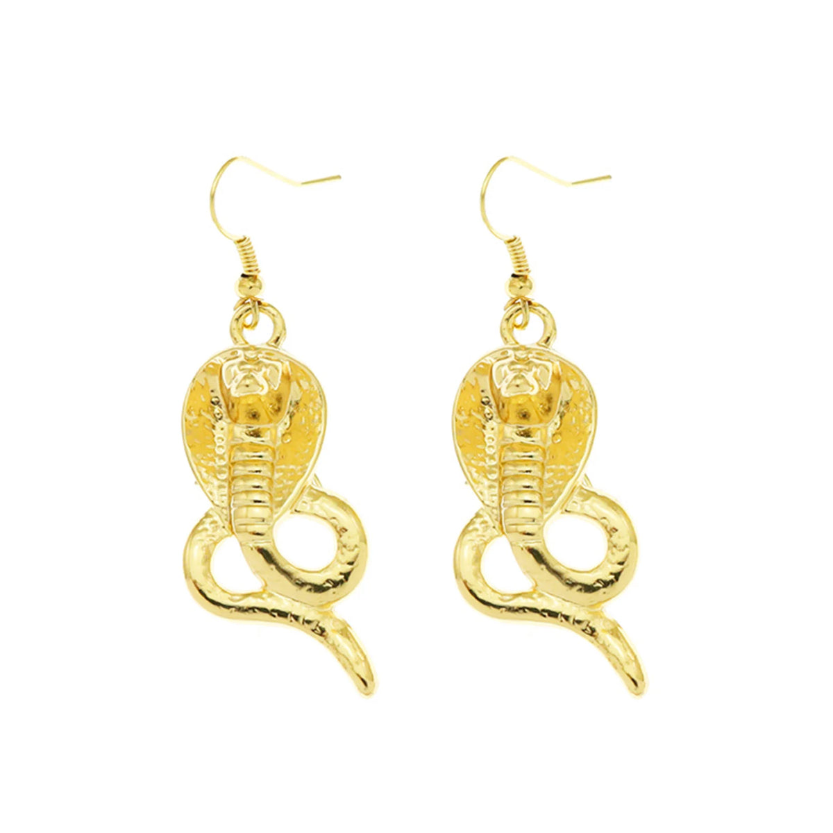 Vintage gold Egyptian Queen hoop earrings by HSF Marketplace for elegant women