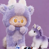 POP MART LABUBU Have A Good Run Series vinyl plush pendant collectible figure blind box toy