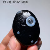 Natural Gobi Agate Eye Mineral Crystal Energy Specimen Collectible Gift Home Decor - Appreciation of Natural Stones