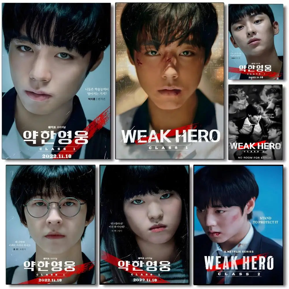 Weak Hero Class 1 Korean poster for stylish home decor, K-culture merchandise by HSF Marketplace
