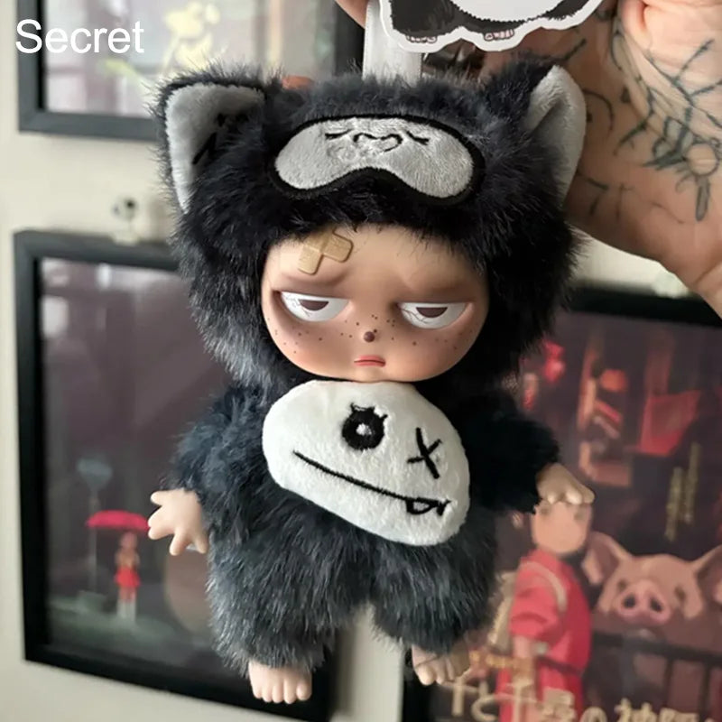 Grumpipi Whispers To Dreamland Series blind box vinyl face keychain pendant figure V2 collectible plush figure