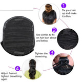 Body Wave Drawstring Ponytail 100g 12A Remy 100% Human Hair Ponytail Natural Black 22inch Ponytail For Women 26inch