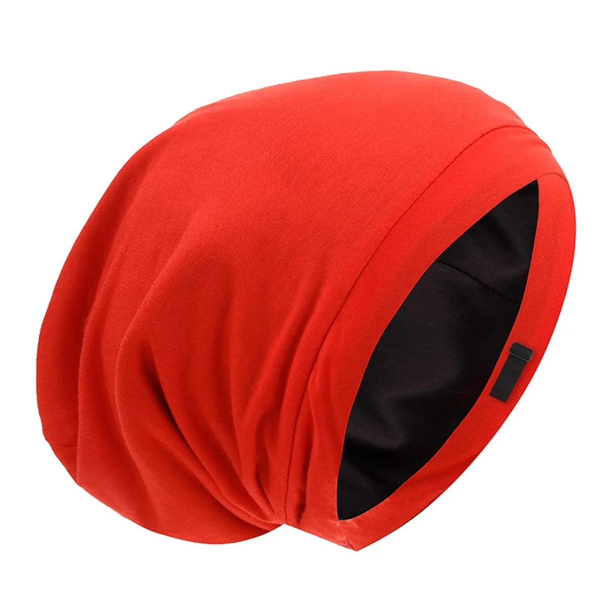Adjustable satin-lined sleep bonnet for hair protection, HSF Marketplace hair styling tool