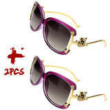 Stylish women’s oval frame sunglasses with UV400 protection by HSF Marketplace