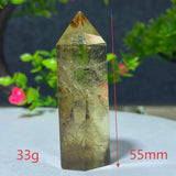 Natural Citrine Quartz Healing Pyramid Beautiful Home Decor Gift Mineral Stone Yellow Crystal Rod For Therapeutic Healing