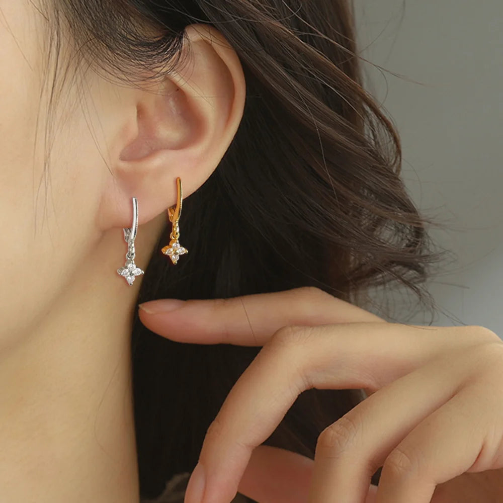 925 sterling silver leaf earrings for women, delicate botanical jewelry design for party wear and everyday style