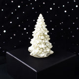 Christmas Trees Resin Natural Stone Amethyst Rose Quartz Luck Tree Handmade Ornaments Silicone Home Decoration Holiday Gift