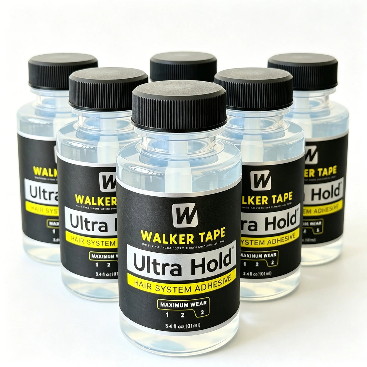 Ultra Hold Lace Wig Glue 3.4oz/101ml / 0.5oz/15ml Walker Tape Hair System Adhesive Strong Waterproof Glue for Toupees Hairpieces
