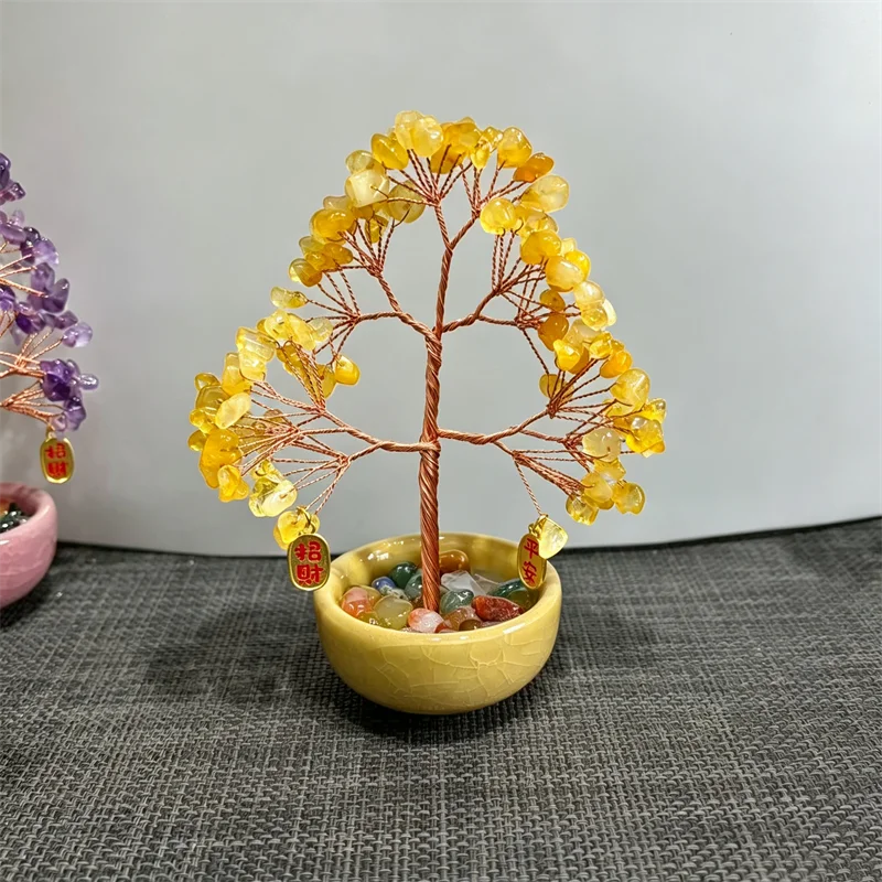 Natural Crystal Tree Quartz Stone Decor for Home Home decorations Gift
