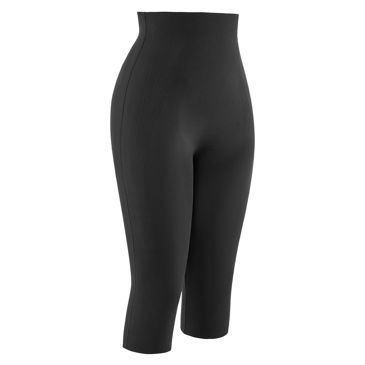 Women's plus-size slimming shapewear pants with belly and hip sculpting design, seamless tight-fitting leggings