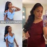 Body Wave Drawstring Ponytail 100g 12A Remy 100% Human Hair Ponytail Natural Black 22inch Ponytail For Women 26inch