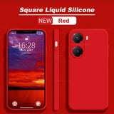 Poco X7 X8 Pro Max liquid silicone shockproof phone case by HSF Marketplace