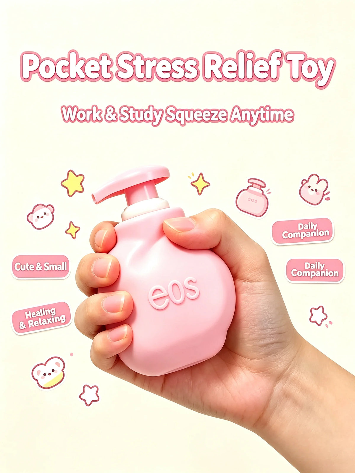 ASMR crunch squeeze toy by HSF Marketplace for stress relief and sensory fidgeting