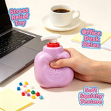 ASMR Crunch Squeeze Toy by HSF Marketplace for stress relief and fidgeting, textured sensory design