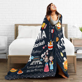 K-drama inspired plush blanket by HSF Marketplace, soft cozy design for comfort and style