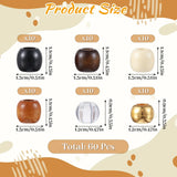 Multicolor dreads hair rings and beads set by HSF Marketplace for creative hair styling
