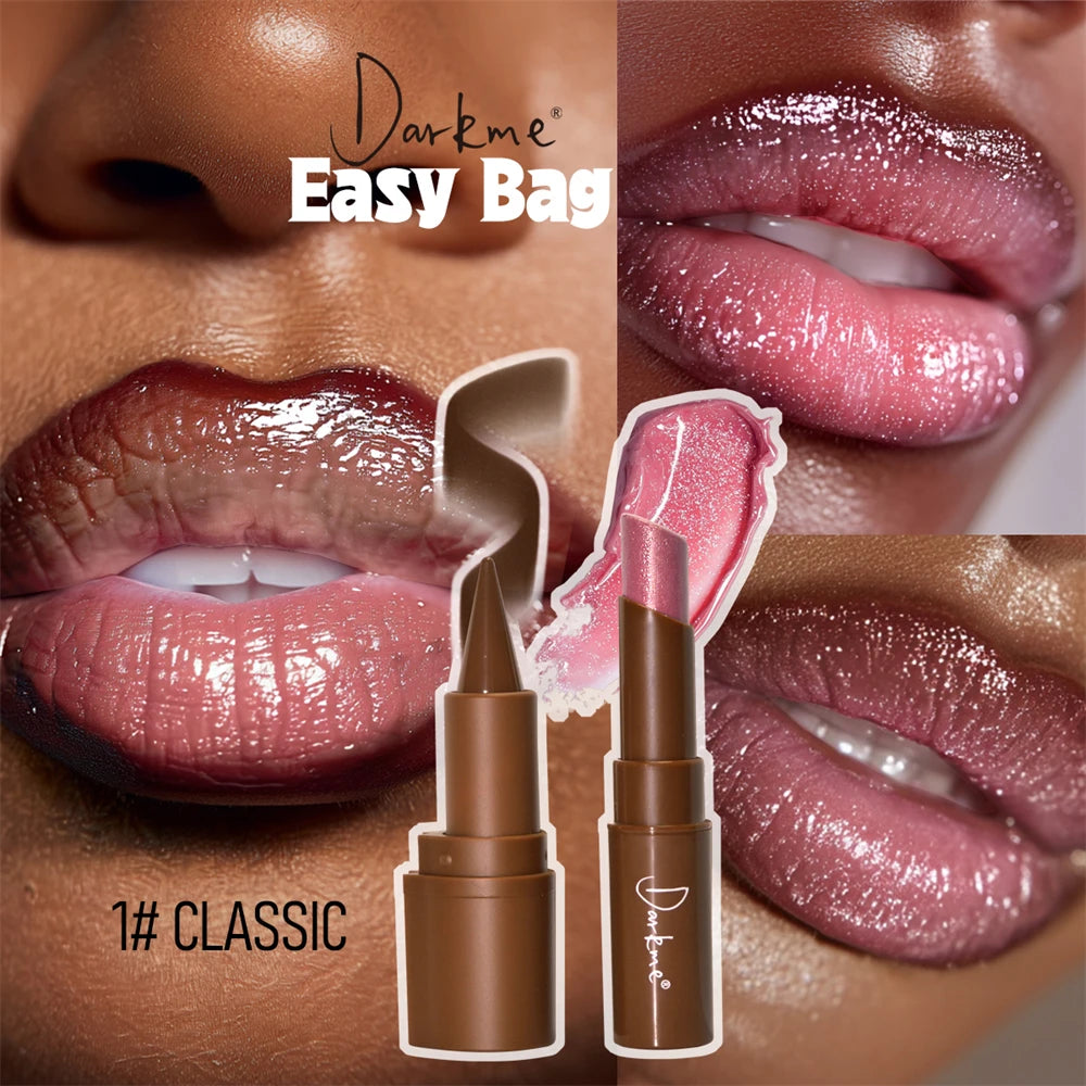 HSF Marketplace matte lip liner pencil and pearlescent lipstick set with long-lasting, waterproof, sparkling lip makeup duo.