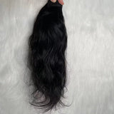 12A Long Ponytails Wrap Around natural color Human Hair Body Wave Clip in Hairpiece Blonde 8-30" for Women's Stylish Look