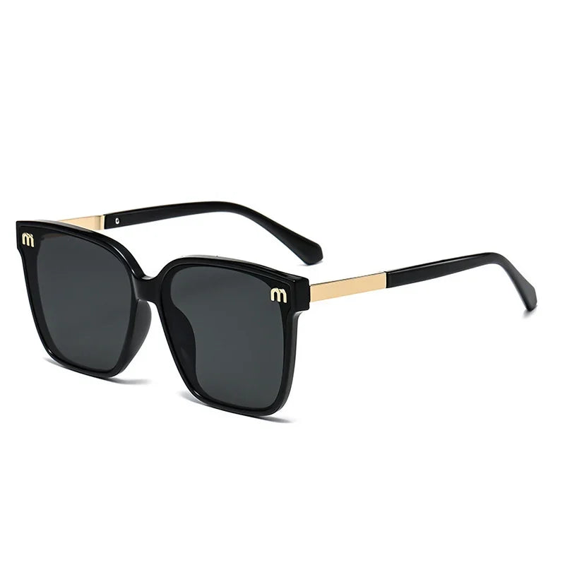 Women's luxury designer square sunglasses, vintage summer shades by HSF Marketplace