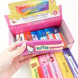 Blind Box 12PCS Butter Stick Squishy Toy Slow Rising Toy Butter Bar Brick Squishy Fidget Toy Anti Stress Release Hand Relax Gift