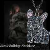 Cute beagle pendant necklace, elegant dog lover jewelry by HSF Marketplace