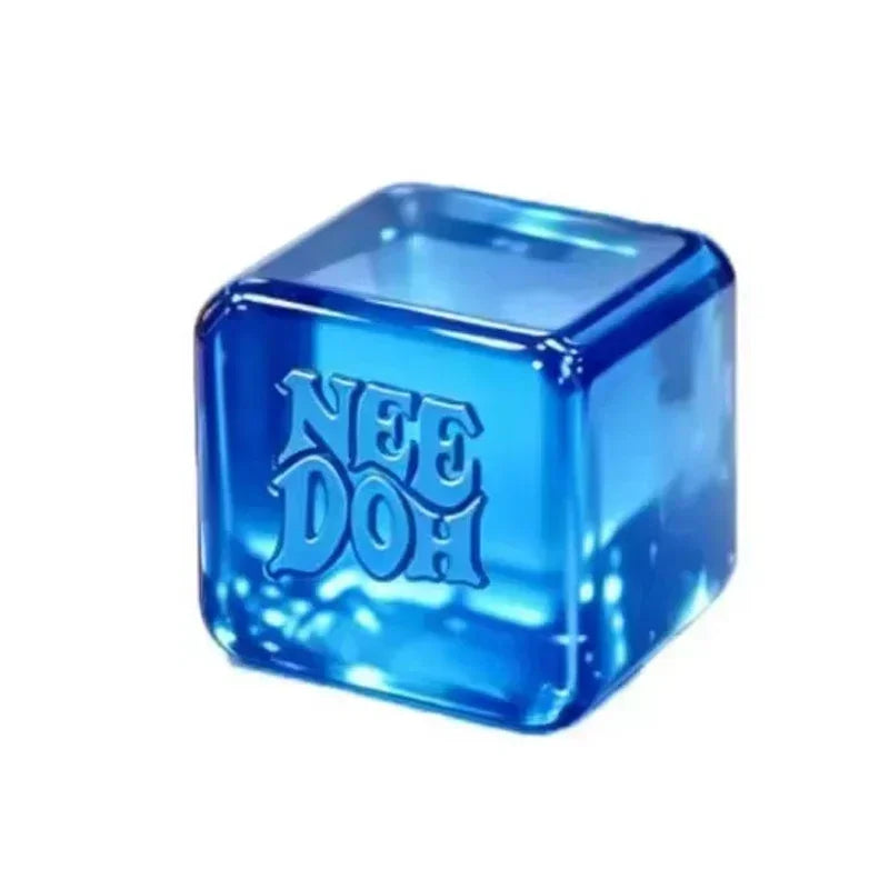 2026 New Model NeeDoh Fuzz Ball Wonder Waves Sensory Squeeze Toy Textured Stress Relief Fidget Ball for Adults Toy